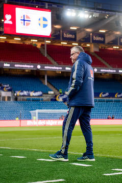 Head coach Janne Andersson of Sweden