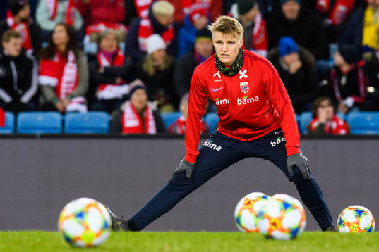 Martin Ødegaard of Norway