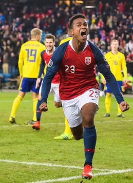 Ola Kamara of Norway celebrates