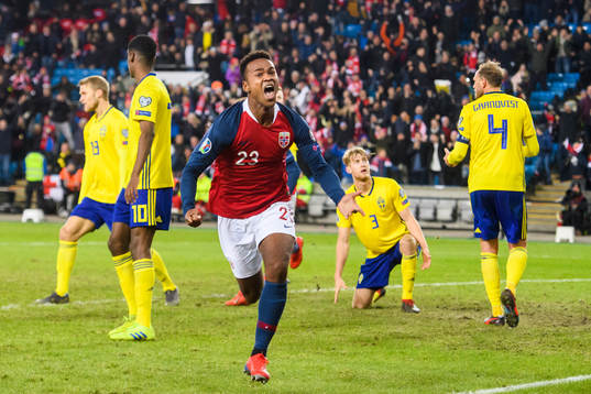 Ola Kamara of Norway celebrates