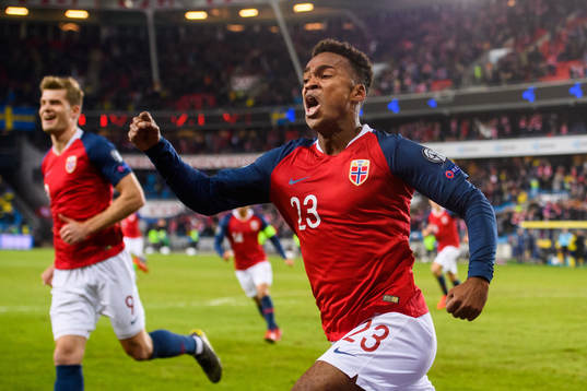 Ola Kamara of Norway celebrates
