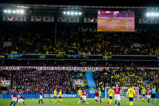 General view of Ullevaal Stadium
