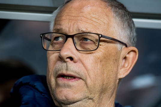 Lars Lagerbäck, head coach of Norway