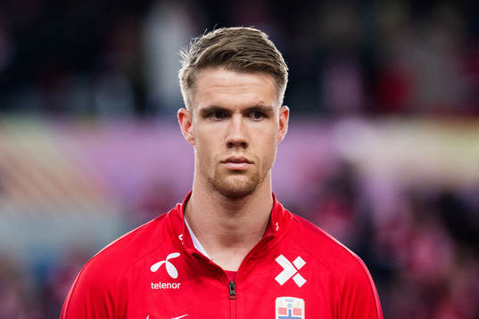 Kristoffer Ajer of Norway