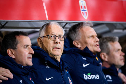 Lars Lagerbäck, head coach of Norway