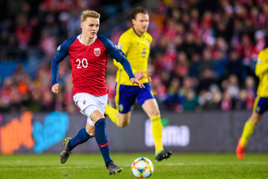 Martin Ødegaard of Norway