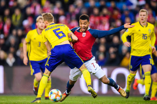 Ludwig Augustinsson of Sweden and Joshua King of Norway