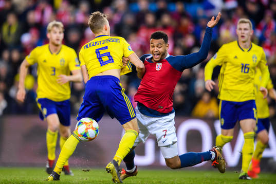 Ludwig Augustinsson of Sweden and Joshua King of Norway