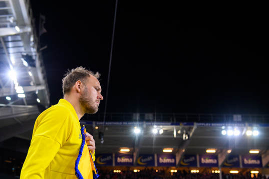 Andreas Granqvist of Sweden prior to the UEFA Euro
