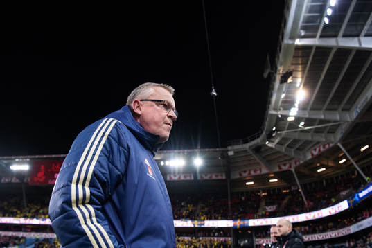 Head coach Janne Andersson of Sweden