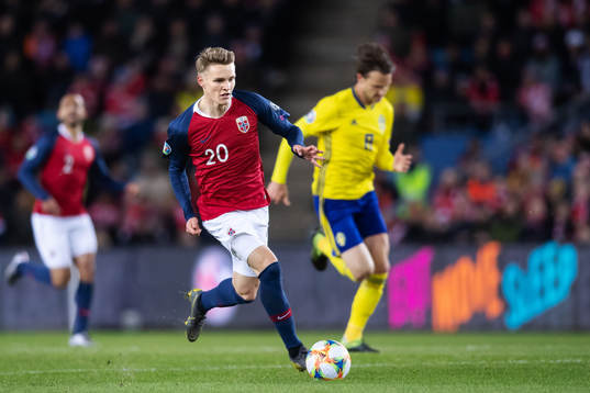Martin Ødegaard of Norway