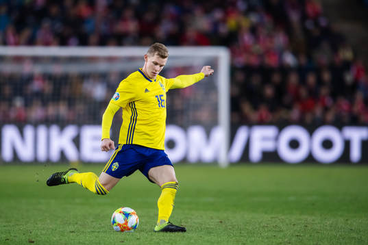 Emil Krafth of Sweden