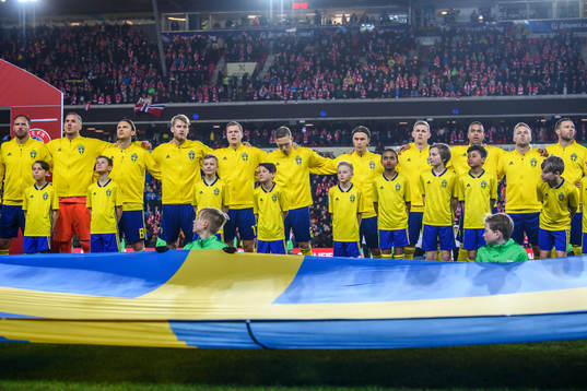Starting eleven of Team Sweden