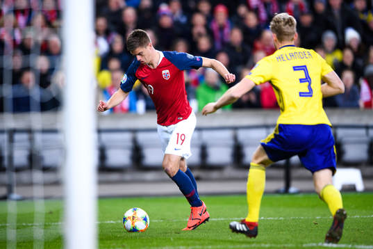 Markus Henriksenof Norway and Filip Helander of Sweden