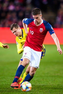 Viktor Claesson of Sweden and Markus Henriksen of Norway
