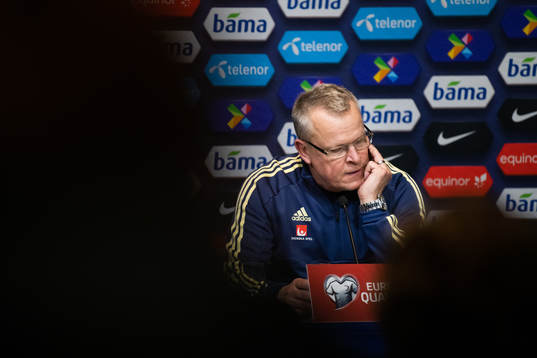 Head coach Janne Andersson
