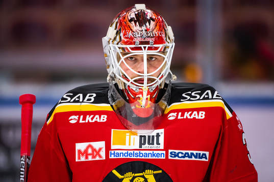 Luleås målvakt Niklas Rubin