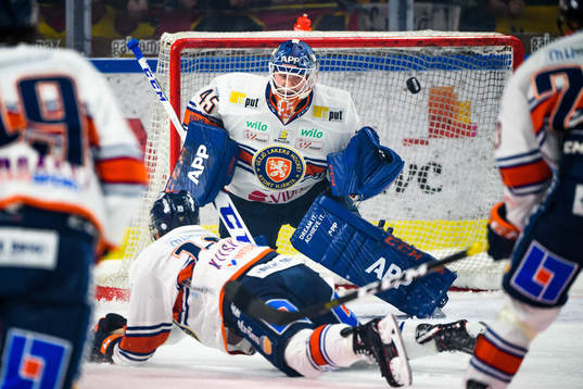 Växjös målvakt Viktor Andrén