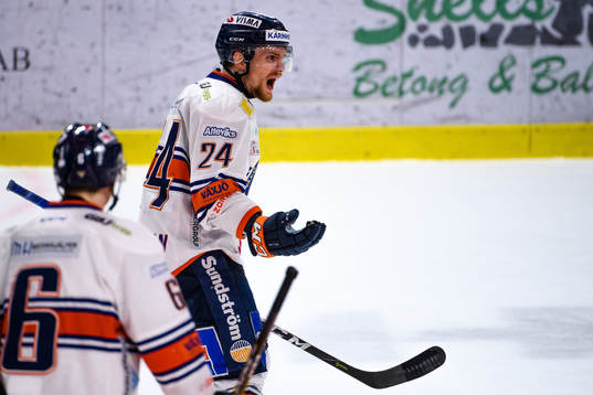Växjös Brendan Shinnimin reagerar