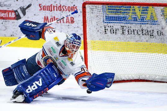 Växjös målvakt Viktor Andrén