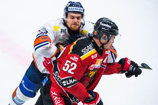 Växjös Brendan Shinnimin och Luleås Karl Fabricius
