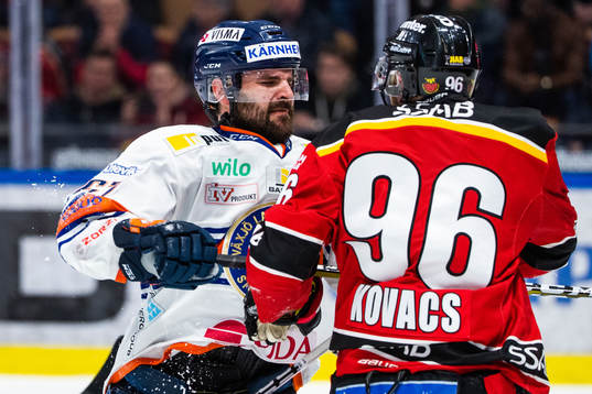 Växjös Linus Fröberg och Luleås Robin Kovacs