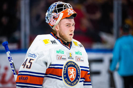 Växjös målvakt Viktor Andrén
