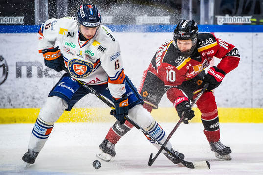 Växjös Linus Högberg och Luleås Einar Emanuelsson