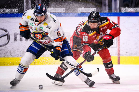 Växjös Linus Högberg och Luleås Einar Emanuelsson