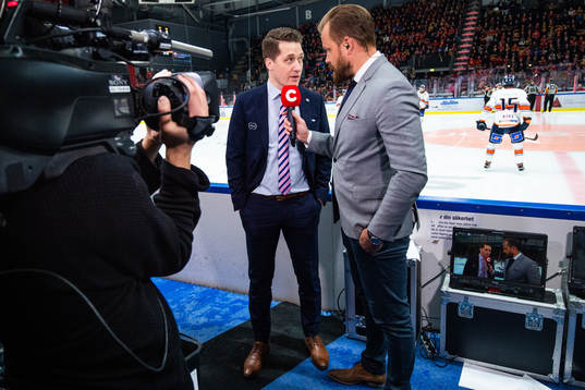 Växjös tränare Sam Hallam