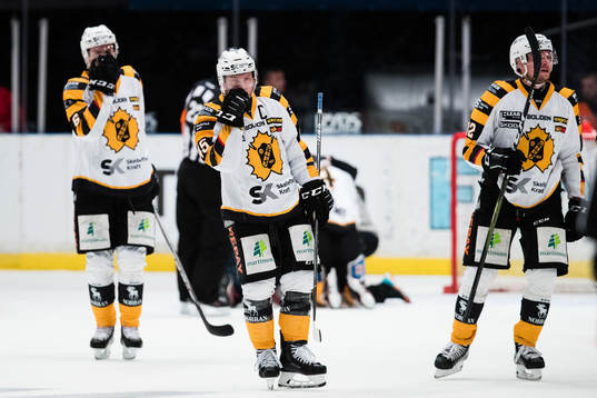 Skellefteås Filip Berglund, Oscar Möller och Adam