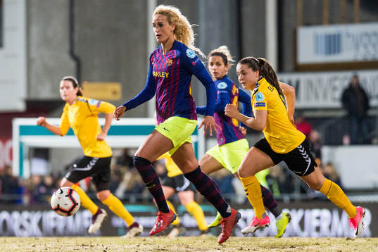 Kheira Hamraoui of Barcelona