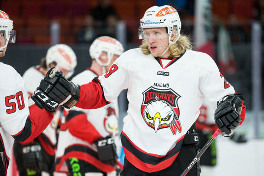 Malmö Redhawks Marcus Sylvegård