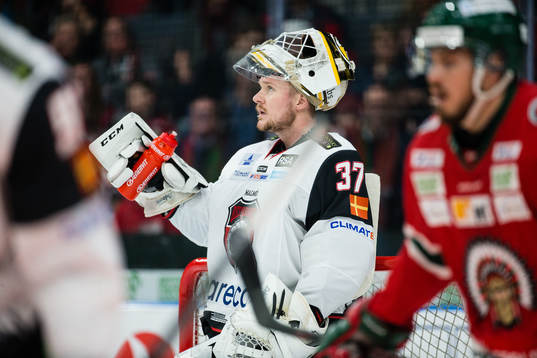 Malmö Redhawks målvakt Lars Volden