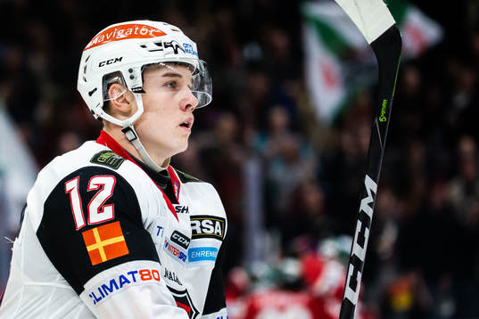 Malmö Redhawks Linus Cronholm deppar