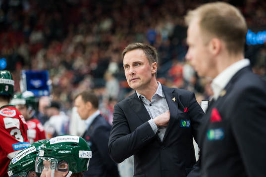 Frölundas tränare Roger Rönnberg