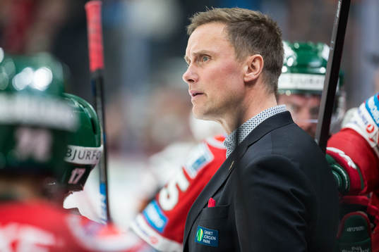 Frölundas tränare Roger Rönnberg
