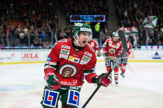 Frölundas Chay Genoway jublar