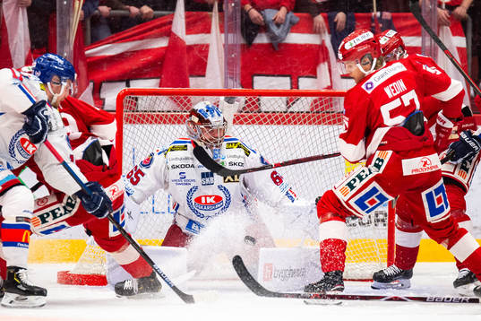Oskarshamns målvakt Christoffer Rifalk