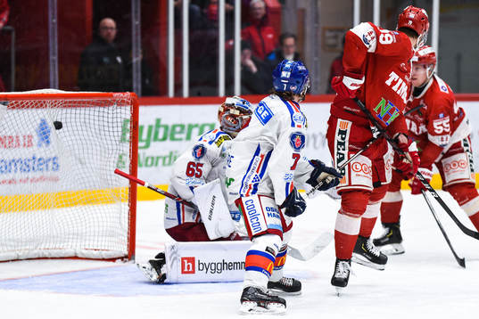 Timrås Marcus Hardegård gör  3-3