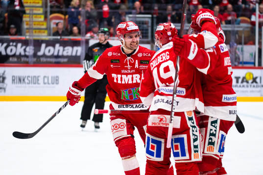 Timrås Ludvig Rensfeldt jublar