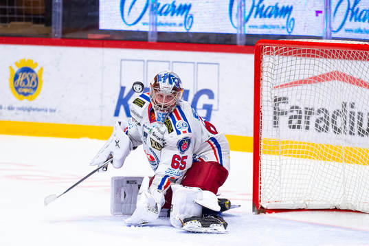 Oskarshamns målvakt Christoffer Rifalk