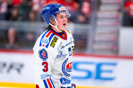 Oskarshamns Lukas Pilö deppar