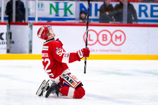 Timrås Johannes Salmonsson jublar