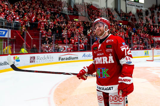 Timrå Sebastian Ohlsson jublar