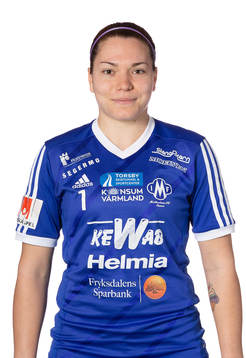 Mallbackens målvakt Amanda Tampieri