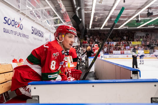 Moras Robin Johansson deppar