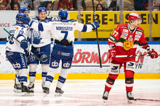 Leksands Anton Karlsson och David Rundqvist och Lucas