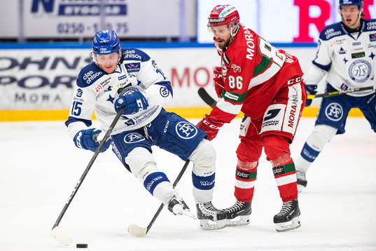 Leksands Johan Porsberger och Moras Mathias Bromé