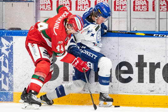 Moras Matej Stransky och Leksands Filip Johansson